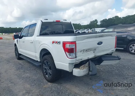 2023 Ford F-150 Lariat from USA, damaged, VIN 1FTFW1E86PFB33477